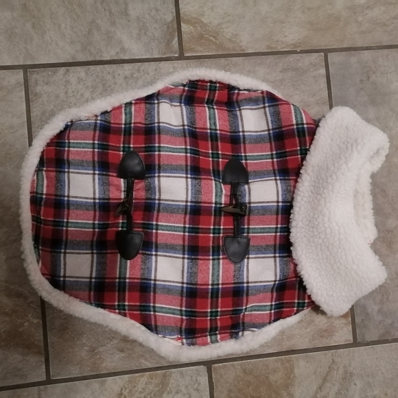Plaid Lined Pet Coat / Jacket - Picture 1 of 5